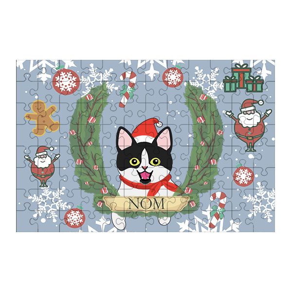 Puzzle chat noël