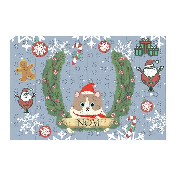 Puzzle chat noël