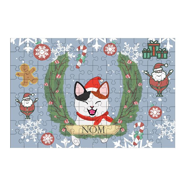 Puzzle chat noël