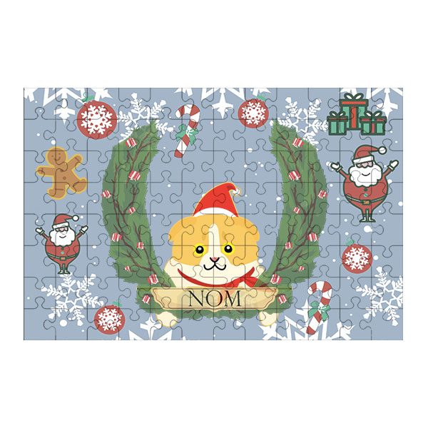 Puzzle chat noël