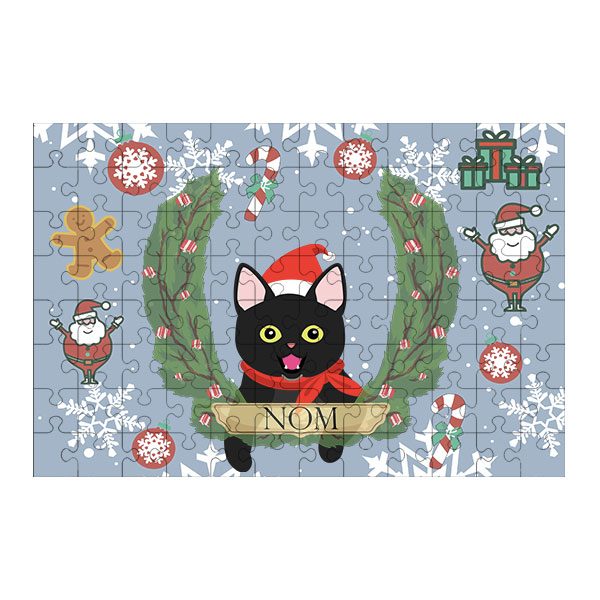 Puzzle chat noël