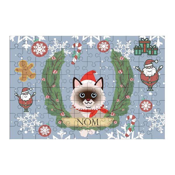 Puzzle chat noël