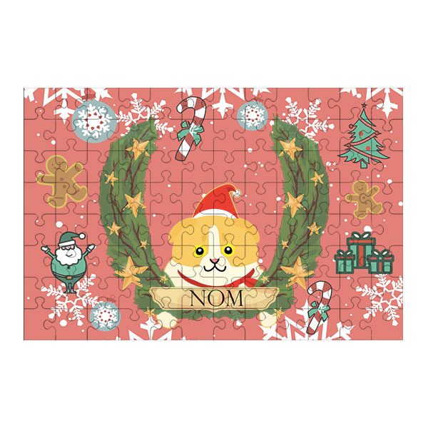Puzzle chat noël