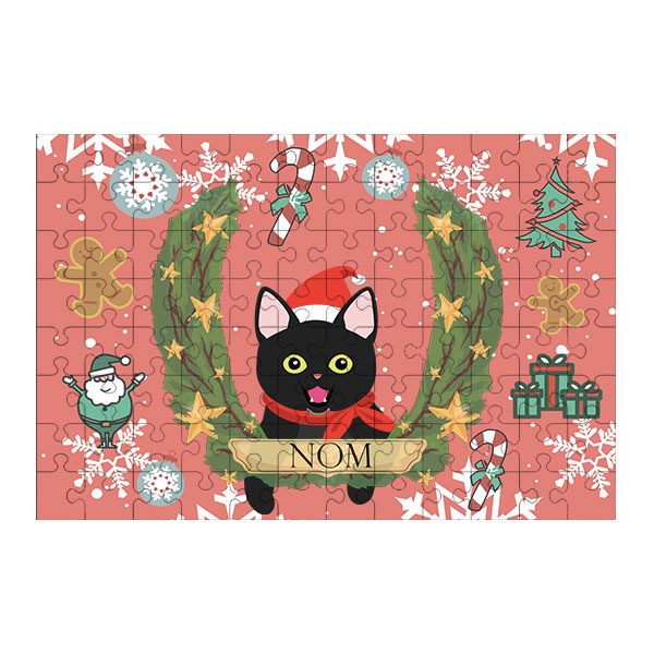 Puzzle chat noël