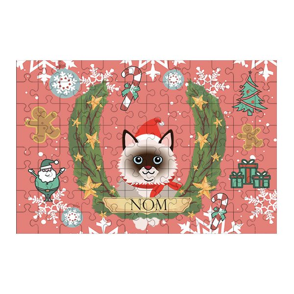 Puzzle chat noël