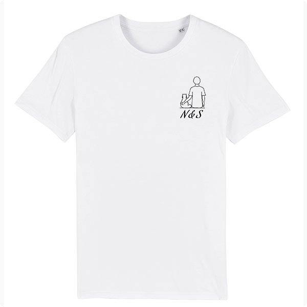 Tee-shirt Maitre et chat