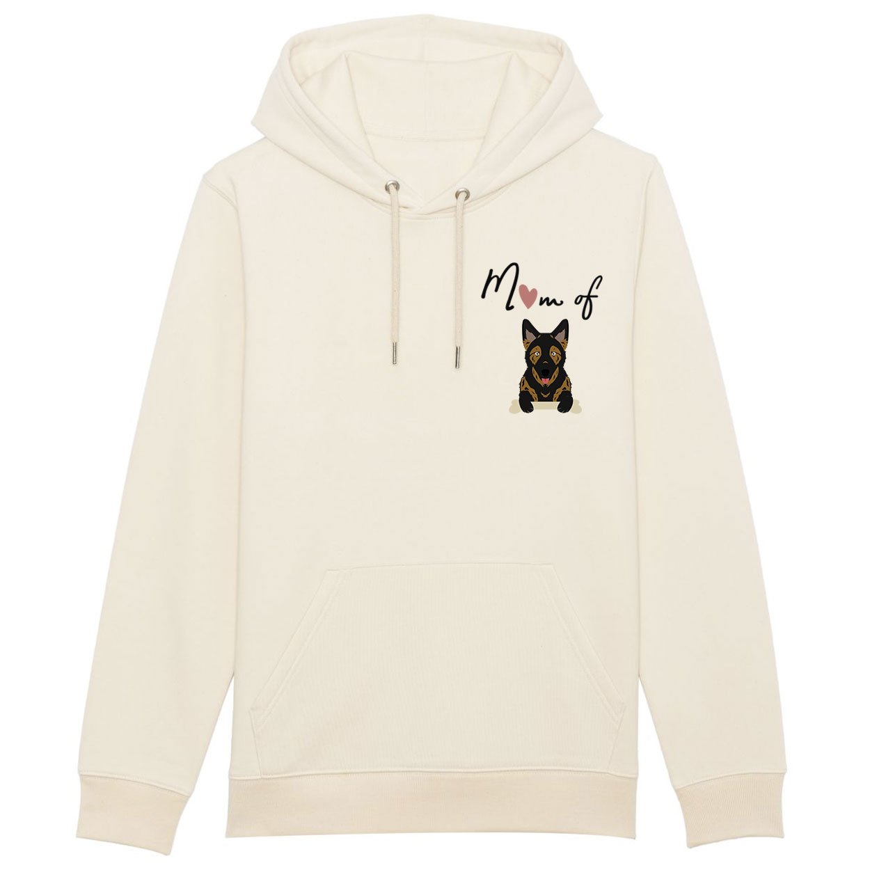 Hoodie-mom-of-dog-altdeutsche-schaferhunde-fauve