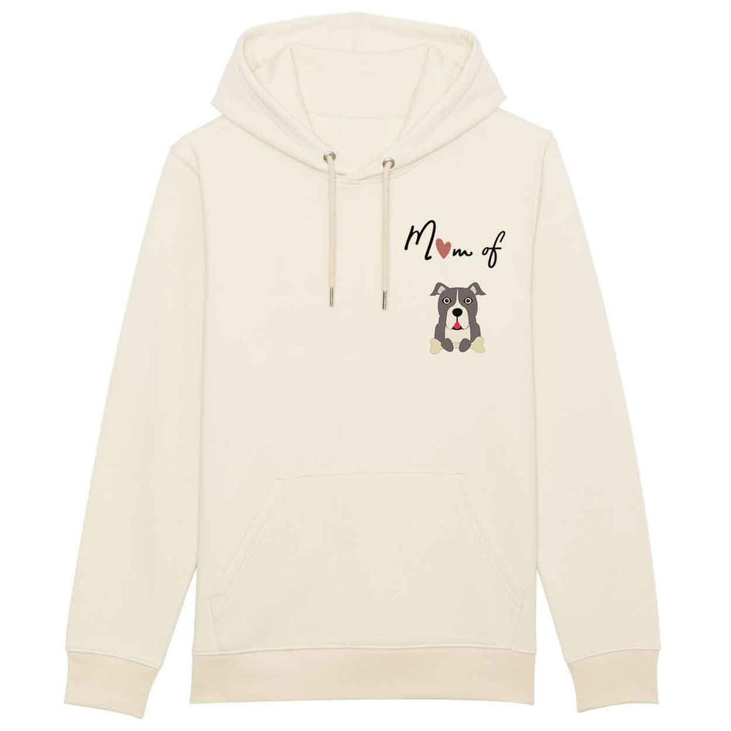 Hoodie-mom-of-dog-american-staffordshire-gris