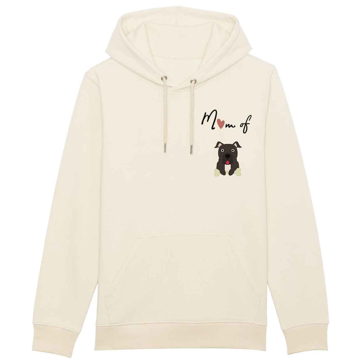 Hoodie-mom-of-dog-american-staffordshire-noir