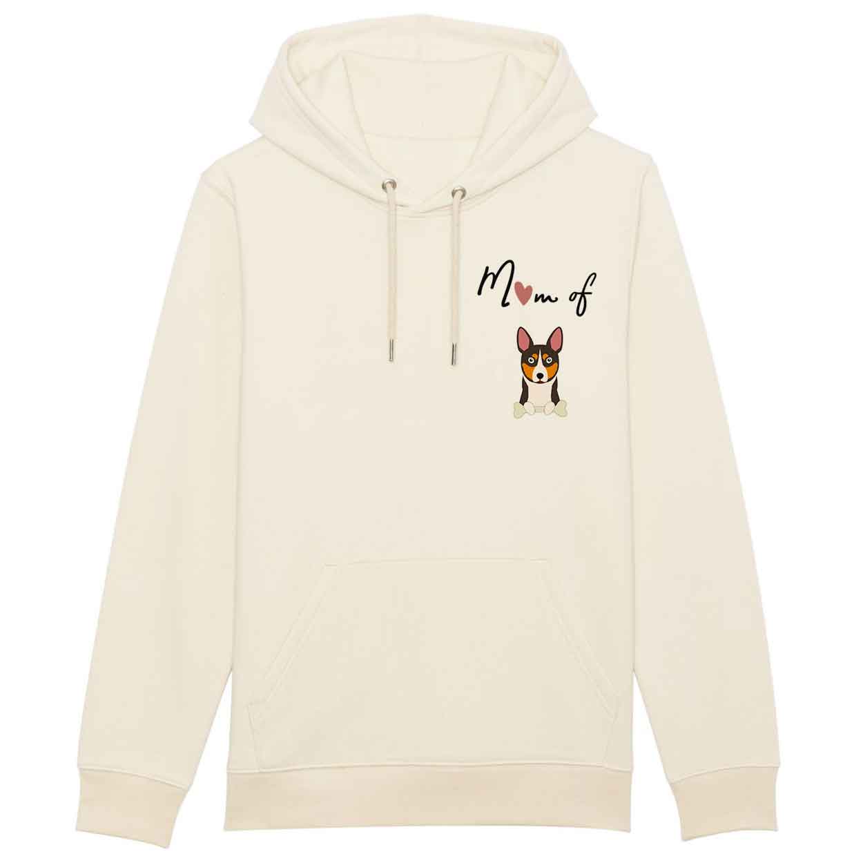 Hoodie-mom-of-dog-basenji-tricolore