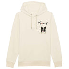 Hoodie-mom-of-dog-border-collie-noir-et-blanc