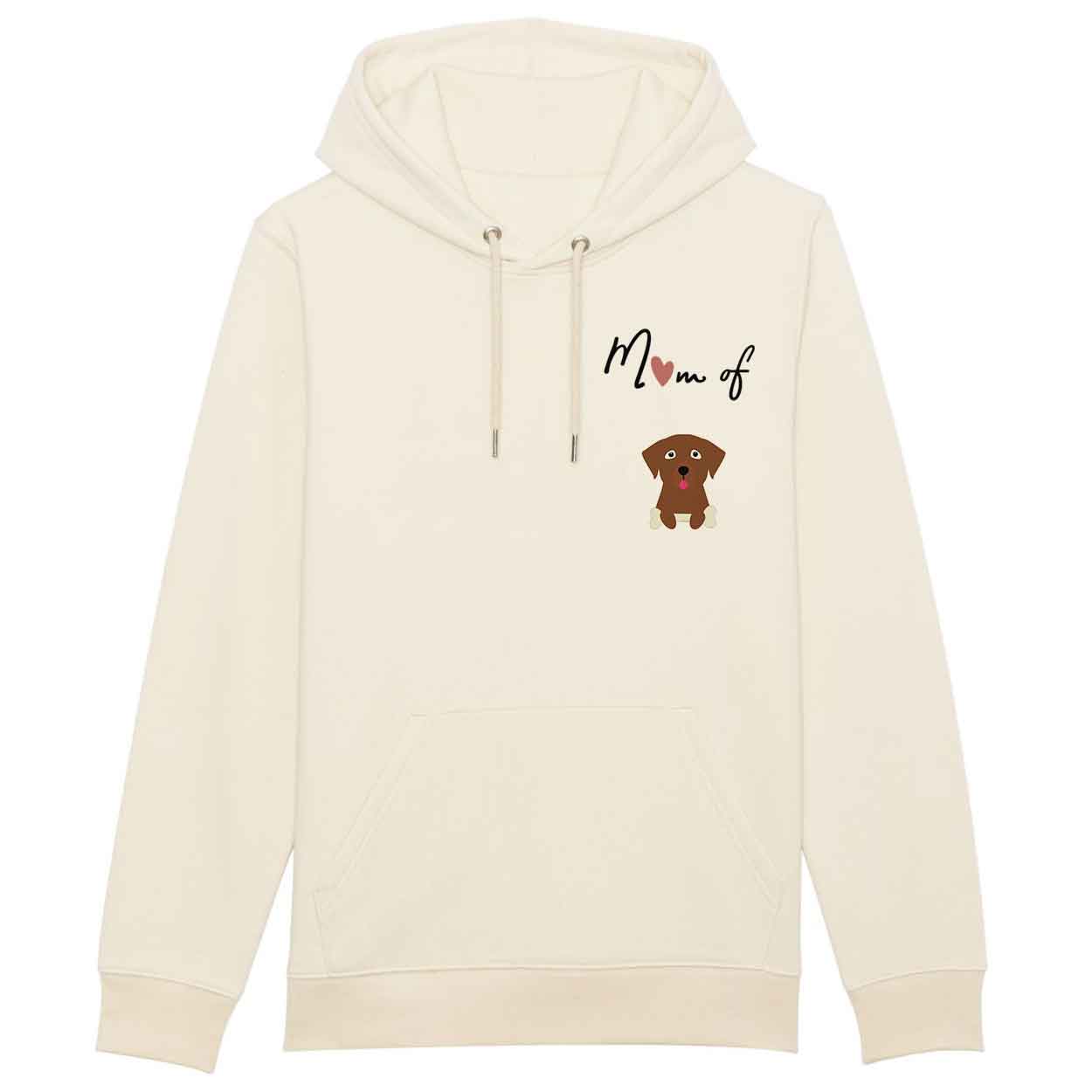 Hoodie-mom-of-dog-labrador-chocolat
