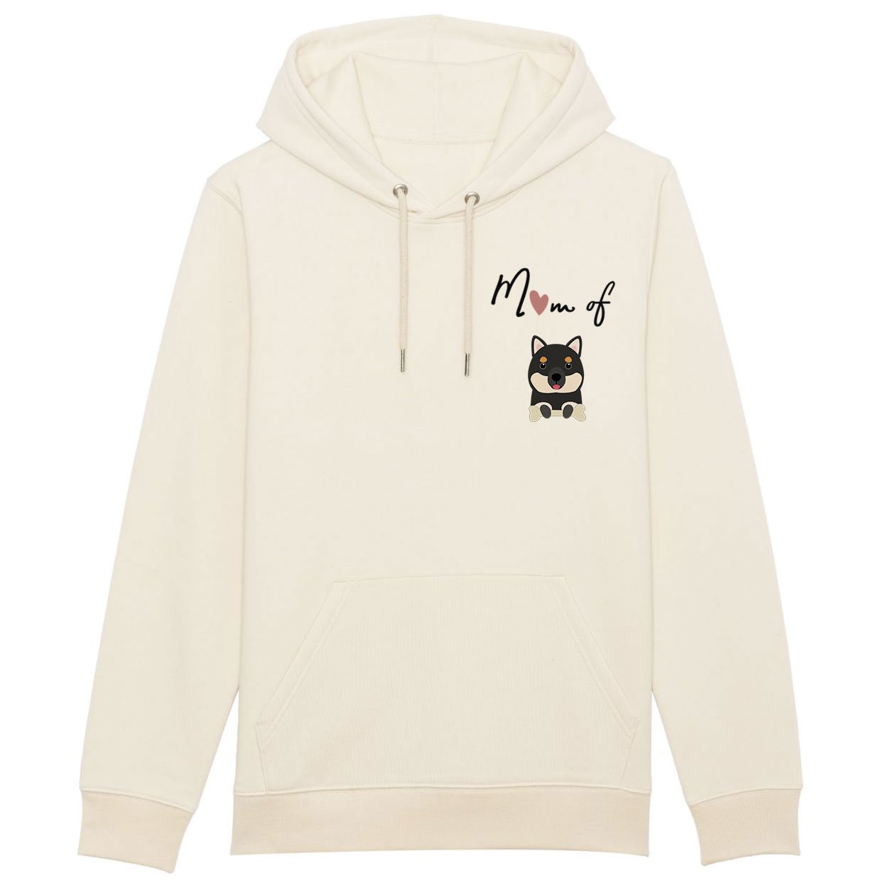 Hoodie-mom-of-dog-shiba-tricolore
