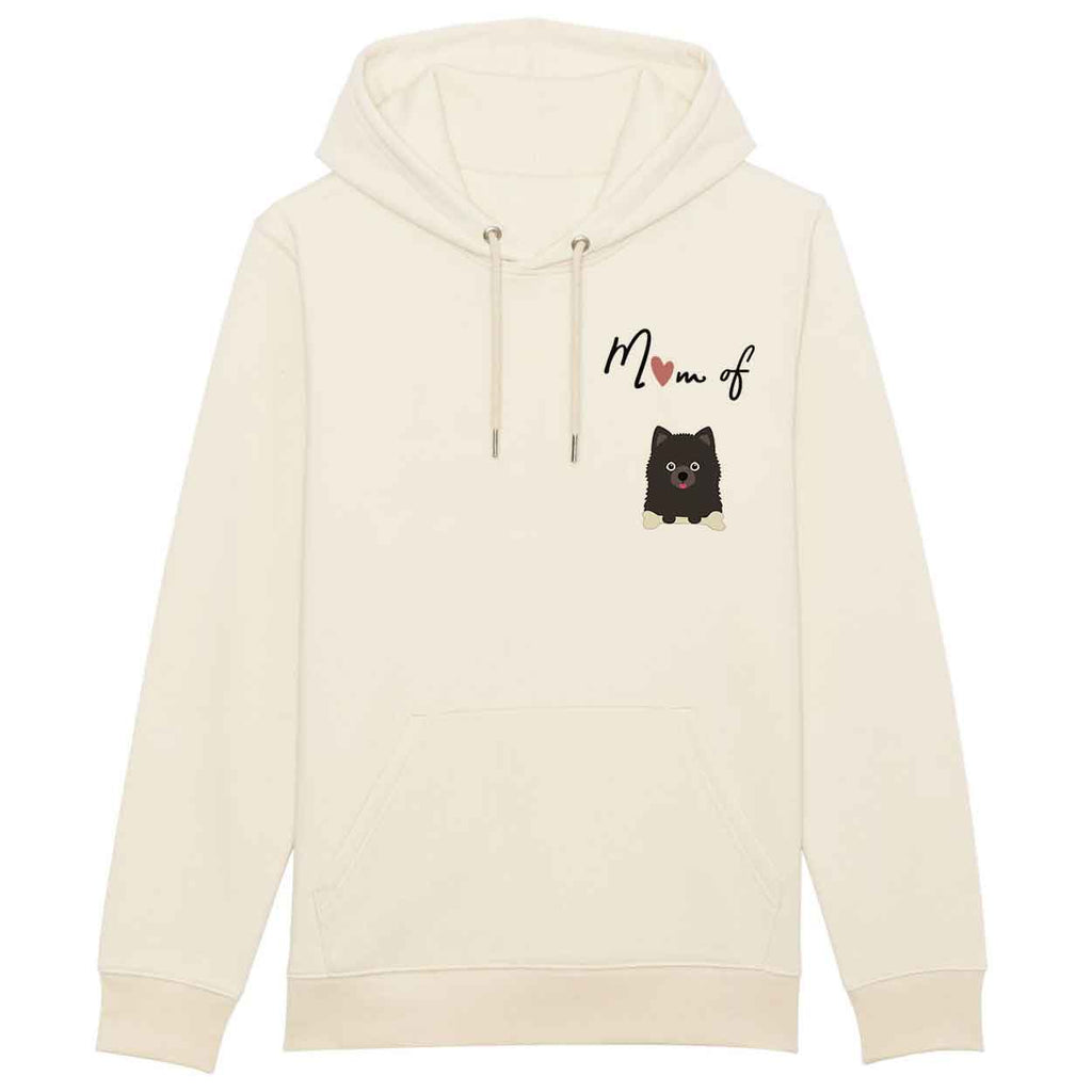 Hoodie-mom-of-dog-spitz-noir