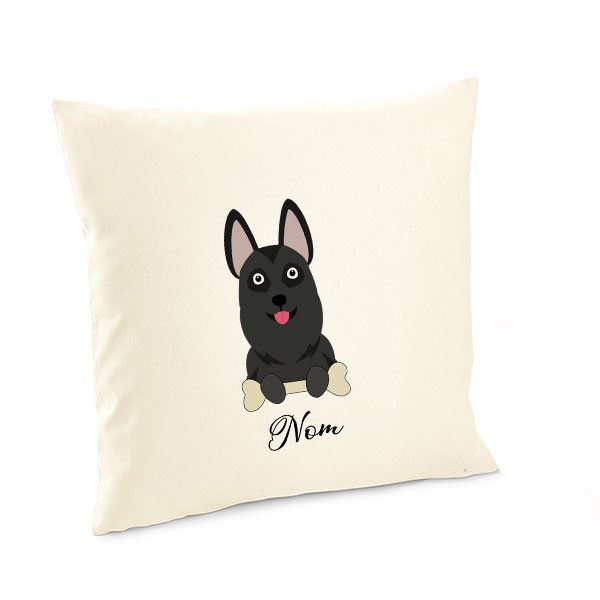 Housse-de-coussin-Berger-allemand-noir