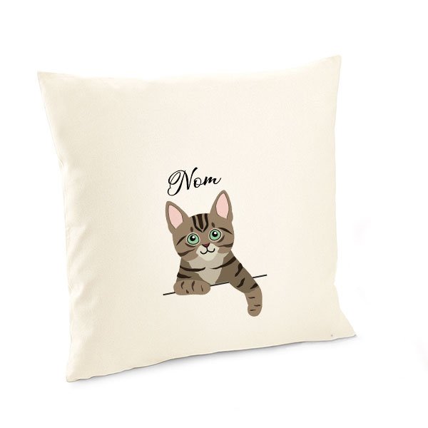 Housse-de-coussin-chat-européen-tigré-fauve