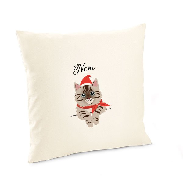 Housse-de-coussin-noel-chat-européen-tigré-marron