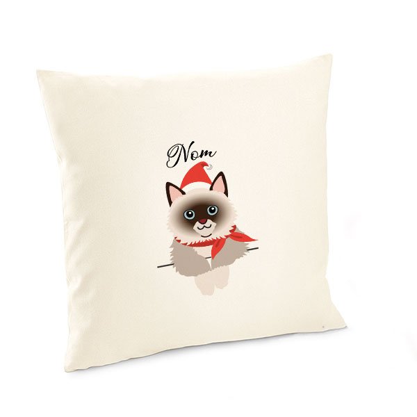 Housse-de-coussin-noel-chat-sacre-de-birmanie