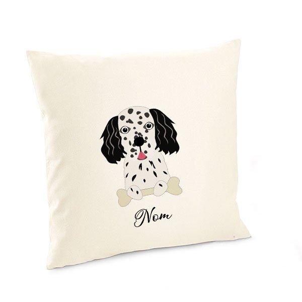 Housse-de-coussin-chien-Setter-Anglais
