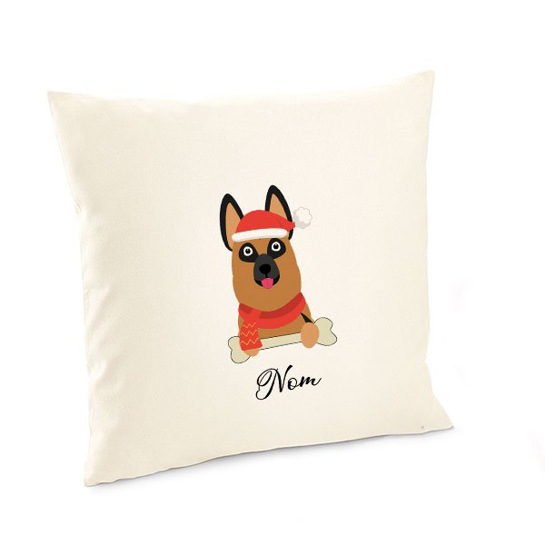 Housse-de-coussin-noel-chien-berger-allemand