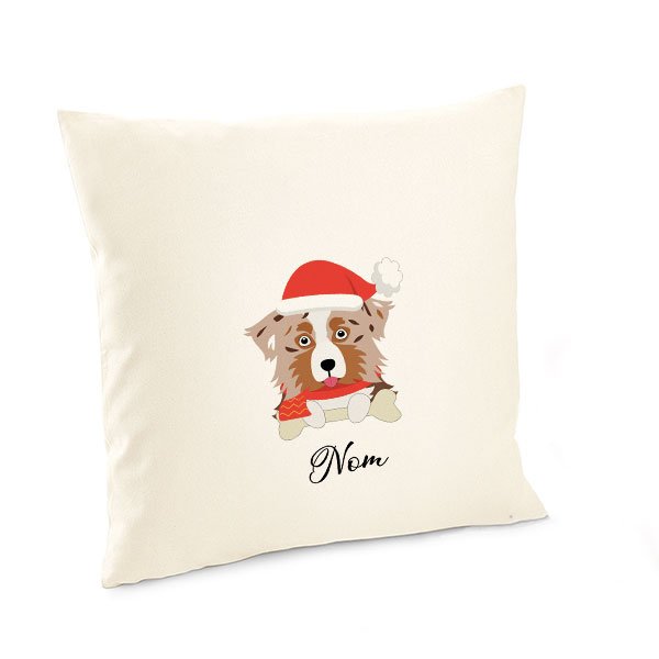 Housse-de-coussin-noel-chien-berger-australien-rouge-merle