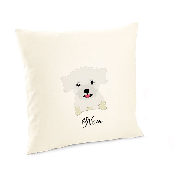 Housse-de-coussin-chien-bichon