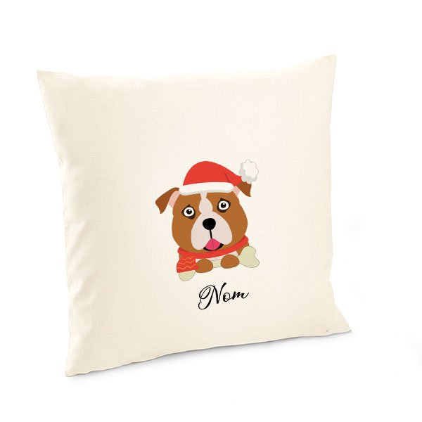 Housse-de-coussin-noel-chien-bouledogue-anglais