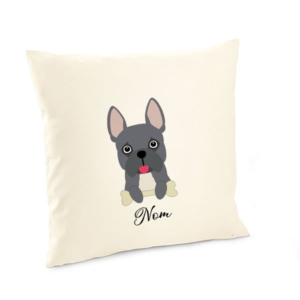 Housse-de-coussin-chien-bouledogue-francais-bleu