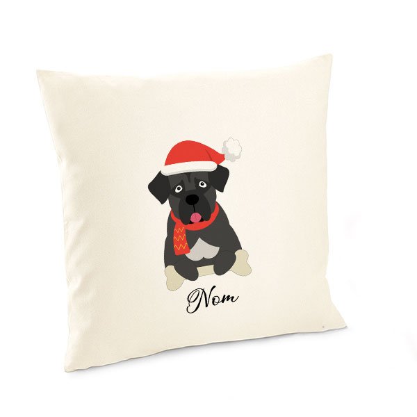 Housse-de-coussin-chien-noel-cane-corso