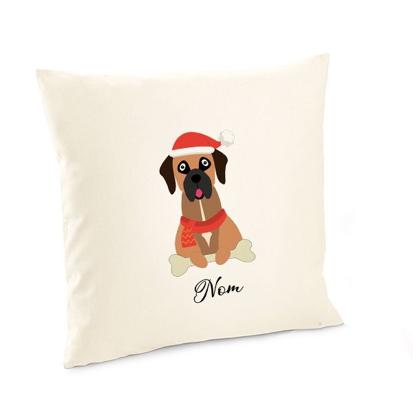 Housse-de-coussin-noel-chien-dogue-allemand-fauve
