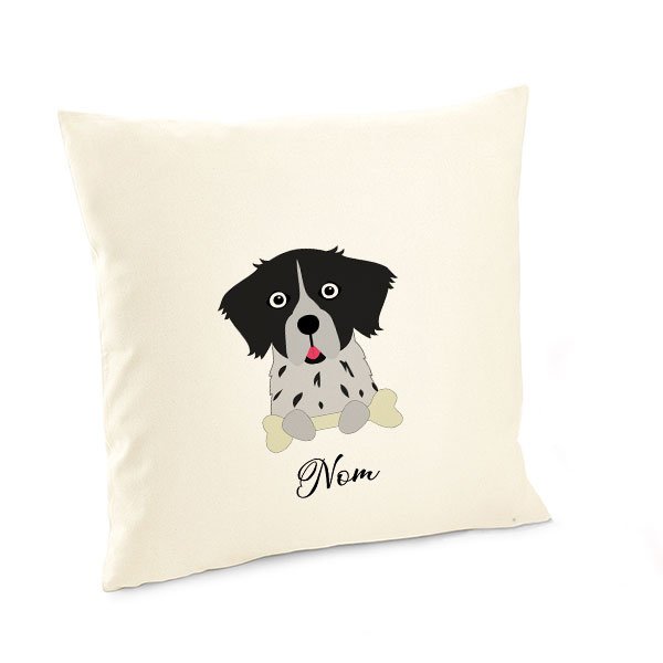 Housse-de-coussin-chien-epagneul