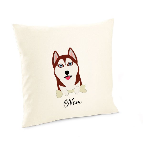 Housse-de-coussin-chien-husky-rouge-et-blanc