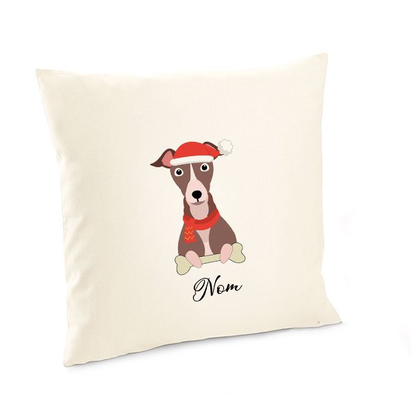 Housse-de-coussin-noel-chien-levrier