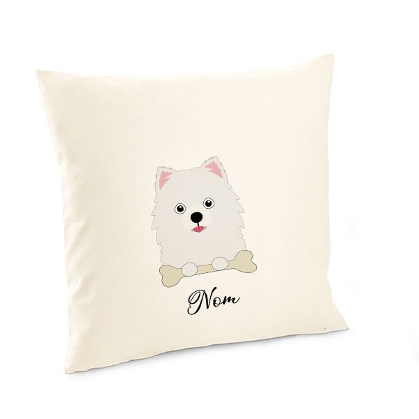 Housse-de-coussin-chien-spitz-japonais
