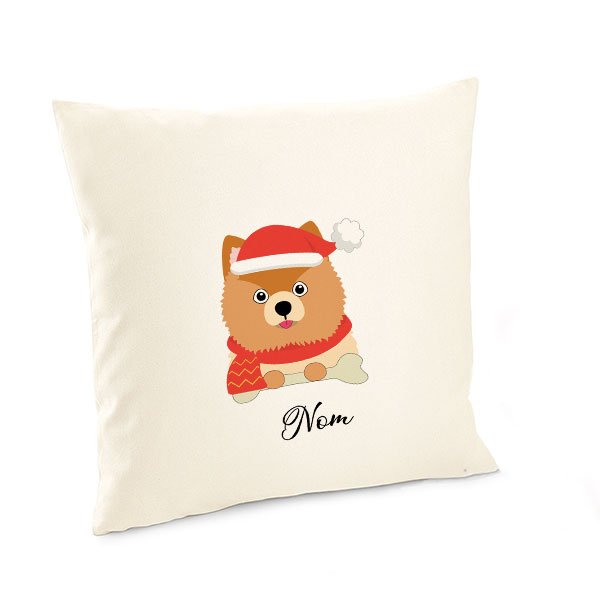 Housse-de-coussin-noel-chien-spitz