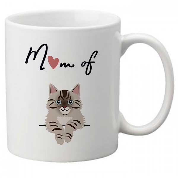 Mug-mom-of-cat-zébré-marron