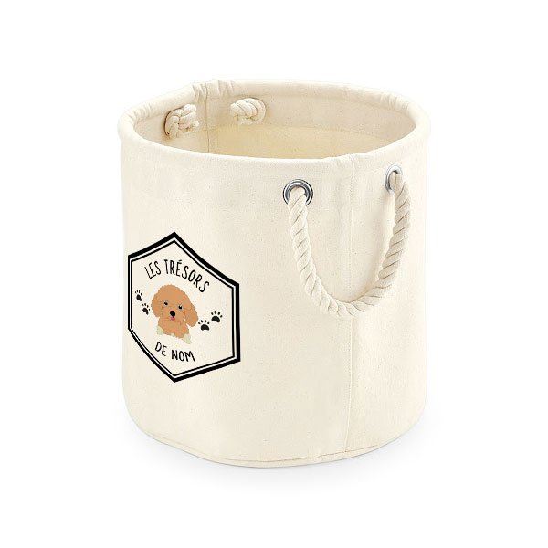 Sac-a-jouet-chien-caniche-abricot