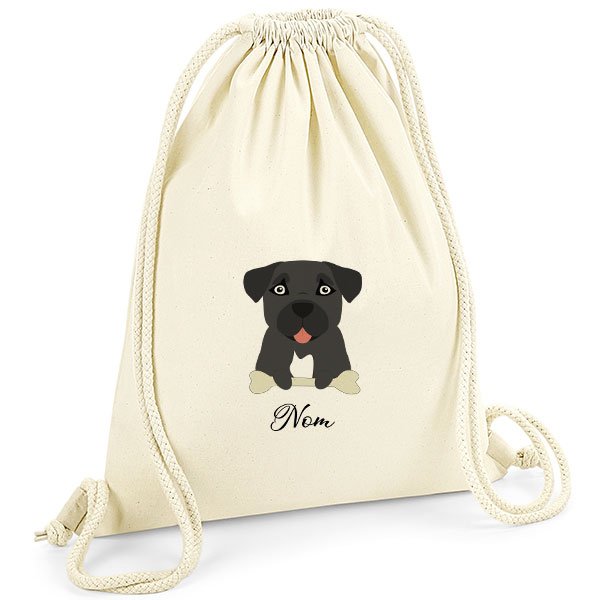 Sac-de-gym-Staffie-noir
