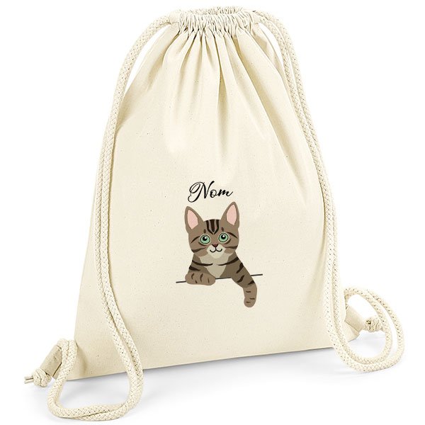 Sac-de-gym-chat-europeen-tigré-fauve