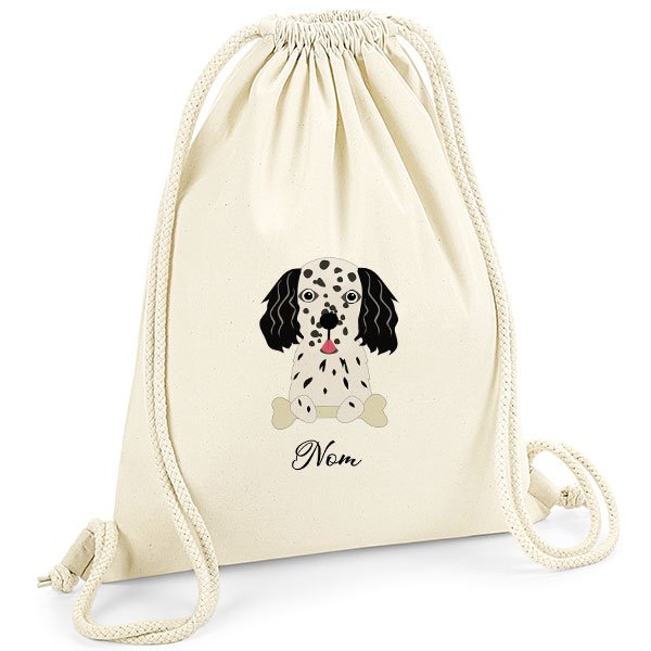 Sac-de-gym-chien-Setter-Anglais
