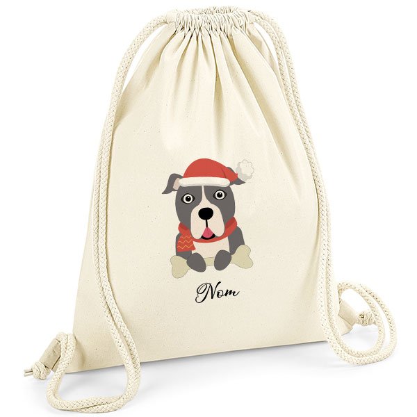 Sac-de-gym-noel-chien-american-staff-gris