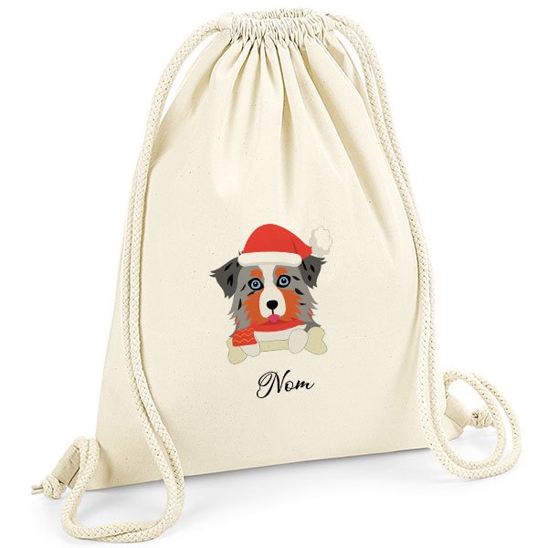 Sac-de-gym-noel-chien-berger-australien-bleu-merle