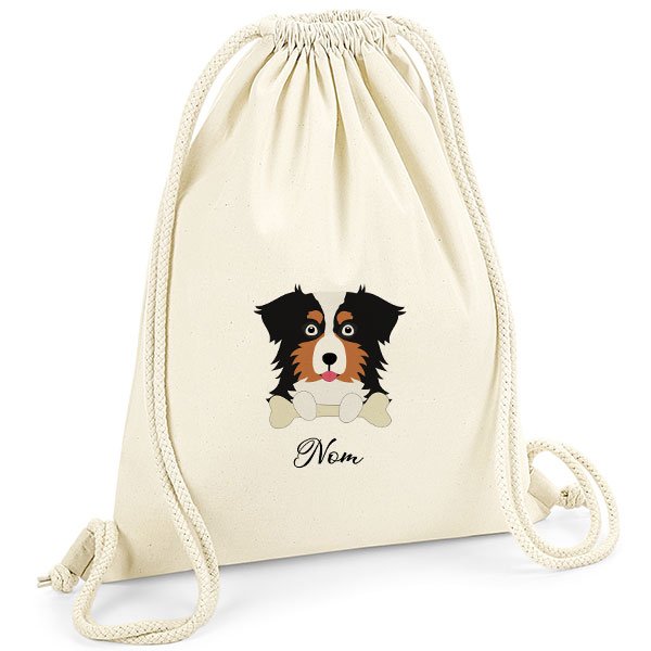 Sac-de-gym-chien-berger-australien-noir-tricolore