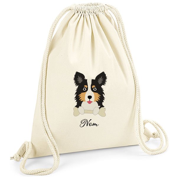 Sac-de-gym-chien-border-collie-tricolore