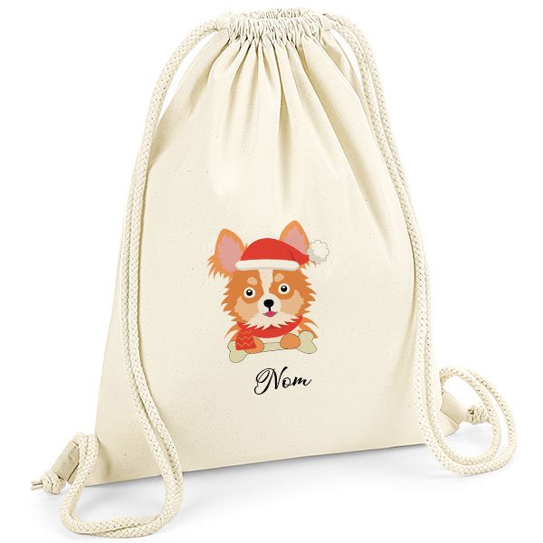 Sac-de-gym-noel-chien-chihuahua-fauve