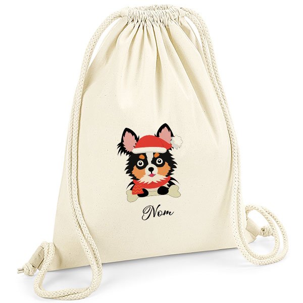 Sac-de-gym-noel-chien-chihuahua-noir