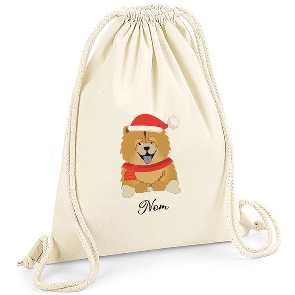 Sac-de-gym-noel-chien-chow-chow