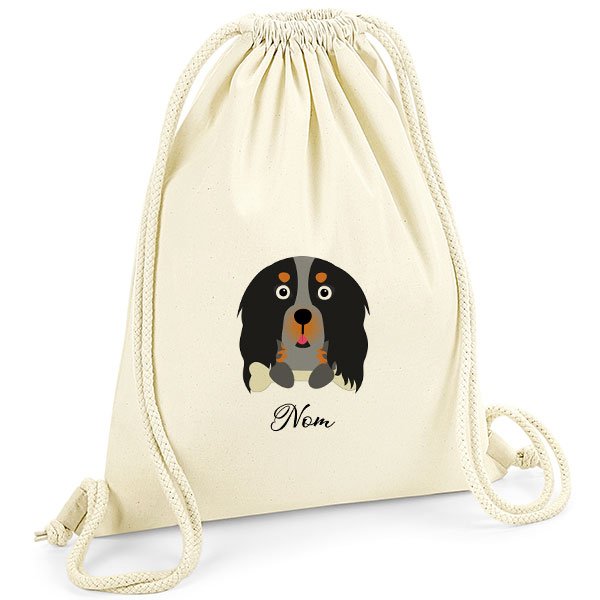Sac-de-gym-chien-cocker-anglais-tricolore