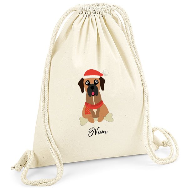Sac-de-gym-noel-chien-dogue-allemand-fauve