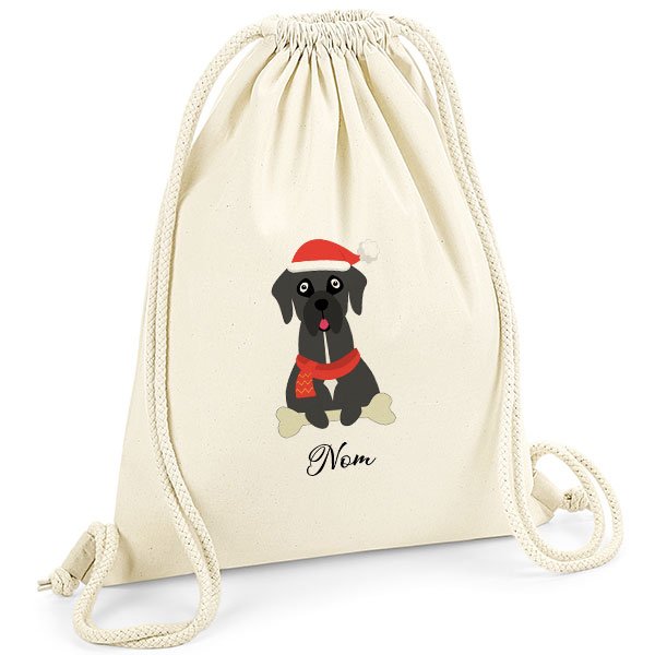 Sac-de-gym-noel-chien-dogue-allemand-noir